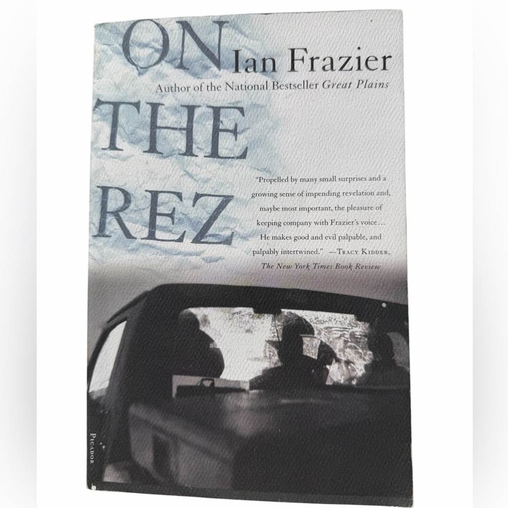 Book On The Rez by Ian Frazier Softcover NonFiction History Pine Ridge